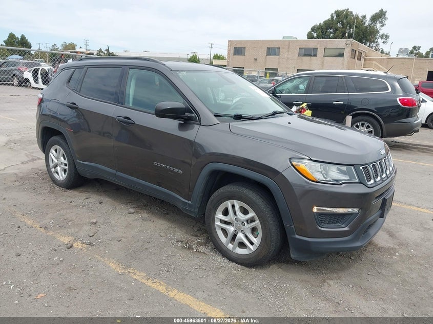 2018 JEEP COMPAS SPORT FWD | 3C4NJCAB6JT368188 | UPCARS