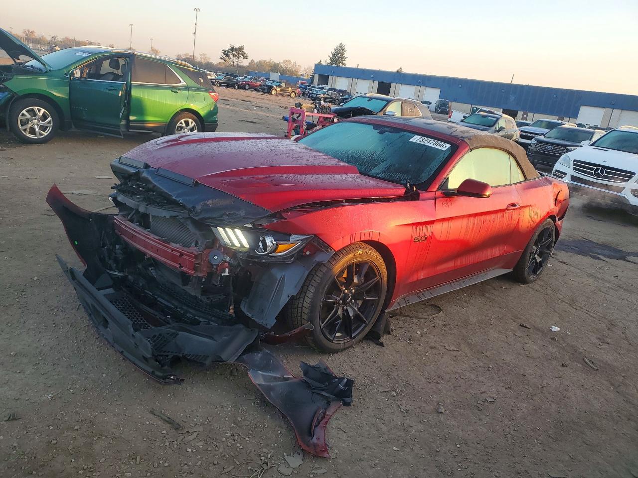 2017 FORD MUSTAN GT | 1FATP8FF5H5234996 | UPCARS