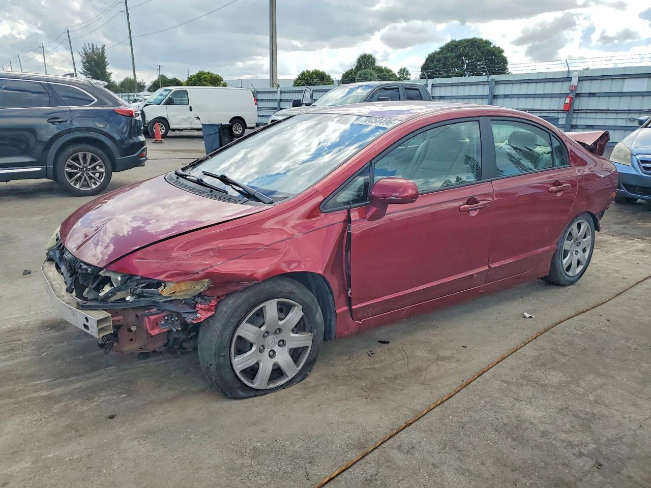 2010 HONDA CIVIC LX | 2HGFA1F50AH583149 | UPCARS