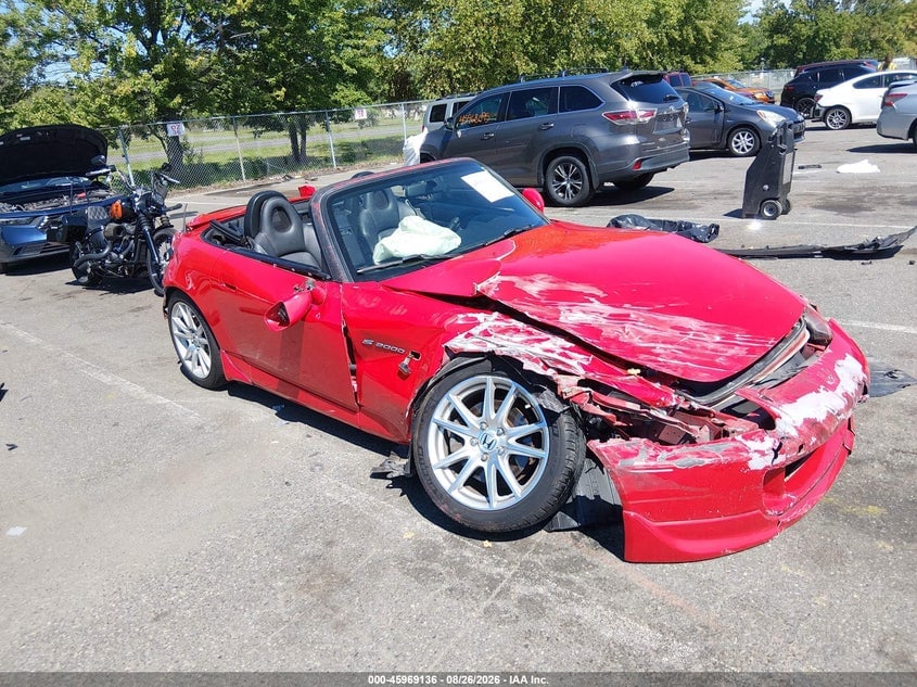 2005 HONDA S2000 | JHMAP214X5S004256 | UPCARS