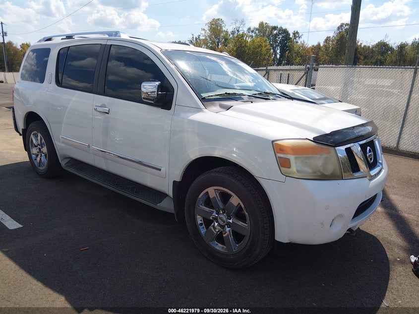 2011 NISSAN ARMADA PLATINUM | 5N1BA0NF5BN608343 | UPCARS