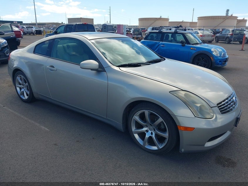2003 INFINITI G35 BASE W/LEATHER | JNKCV54E63M213516 | UPCARS