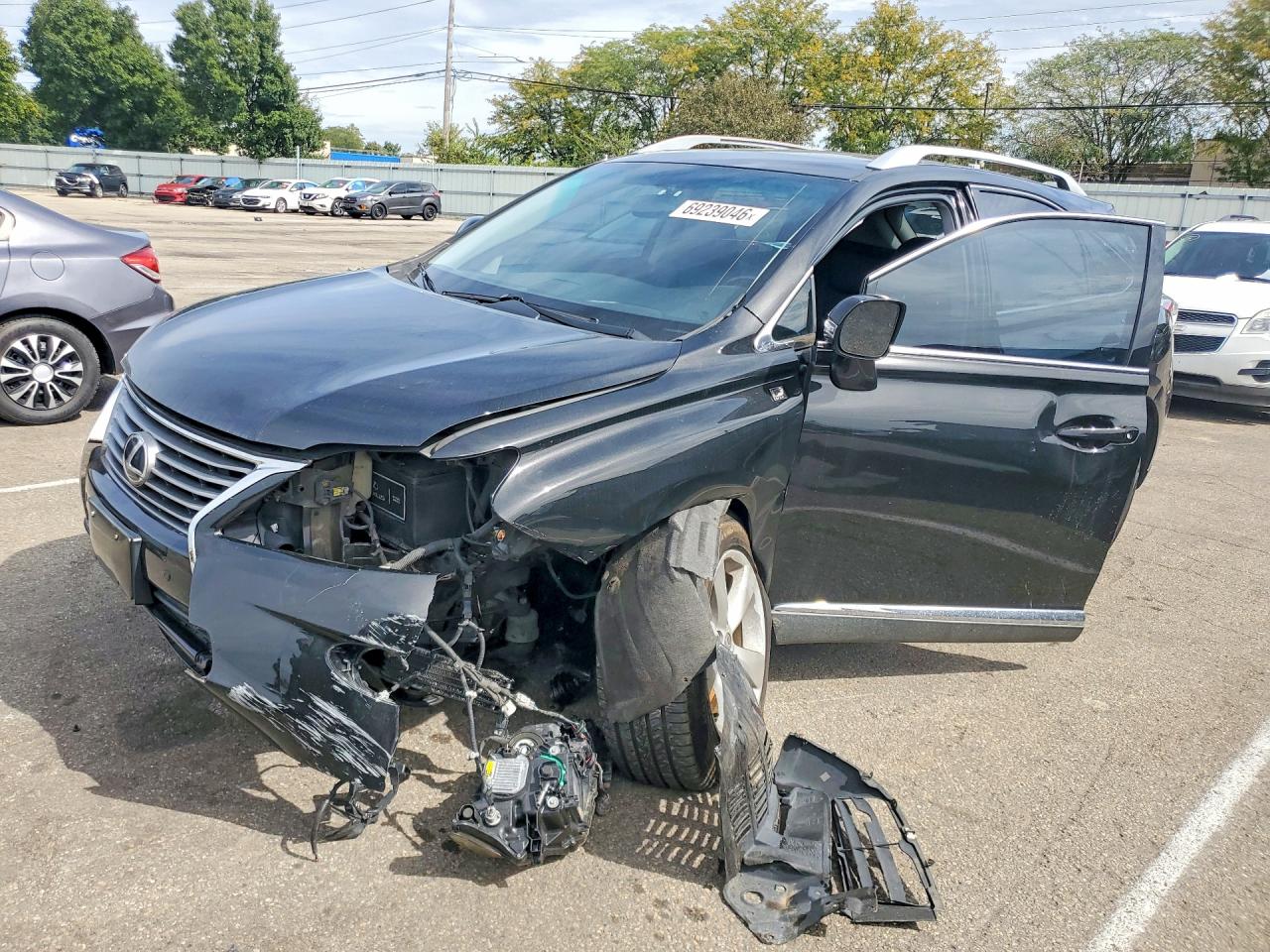 2013 LEXUS RX350 BASE | 2T2BK1BA1DC185794 | UPCARS