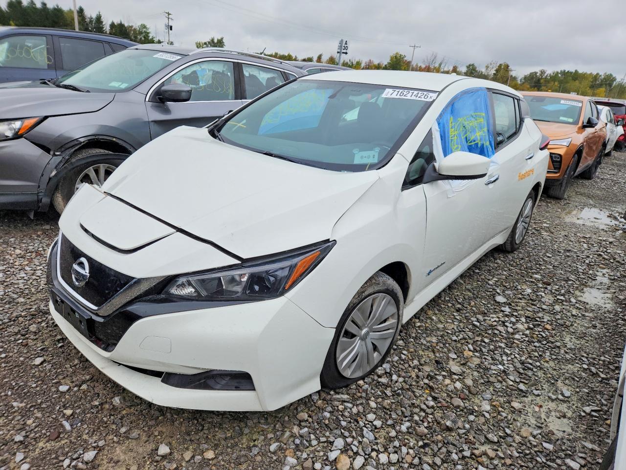 2019 NISSAN LEAF S | 1N4AZ1CP1KC300498 | UPCARS