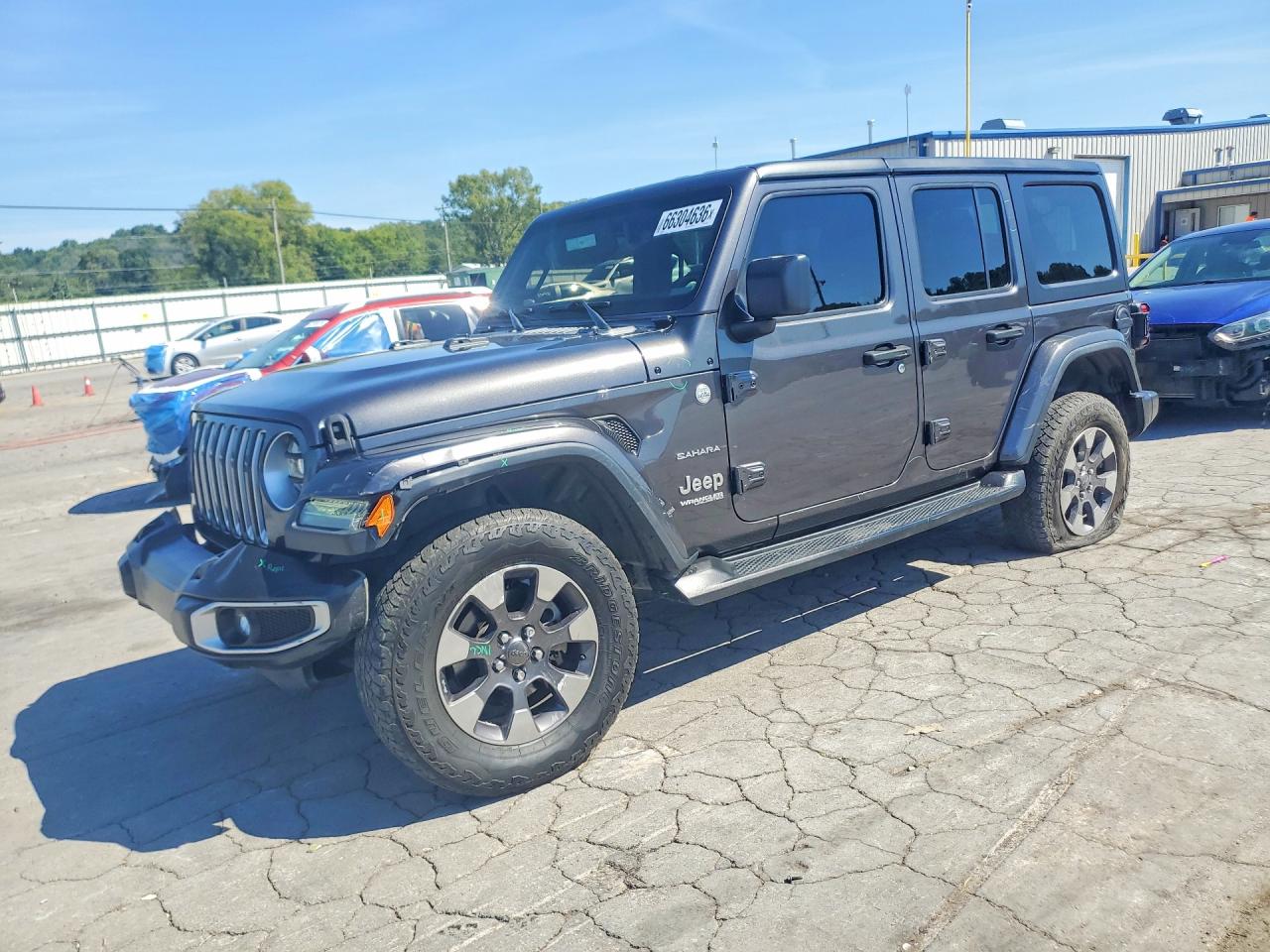 2018 JEEP WRANGLER SAHARA | 1C4HJXEG3JW153422 | UPCARS
