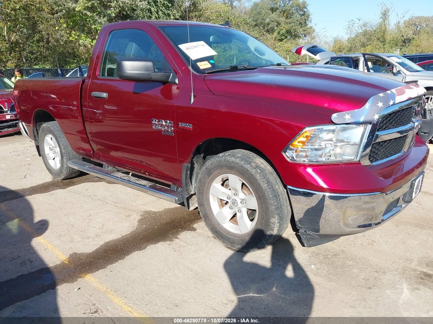 2021 RAM 1500 CLASSIC TRADESMAN  4X2 6'4 BOX | 3C6JR6AT9MG552885 | UPCARS