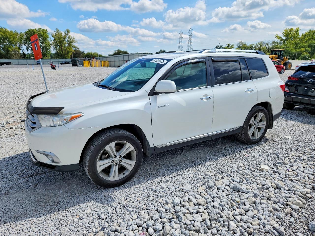 2012 TOYOTA HIGHLANDER LIMITED | 5TDDK3EH8CS172810 | UPCARS