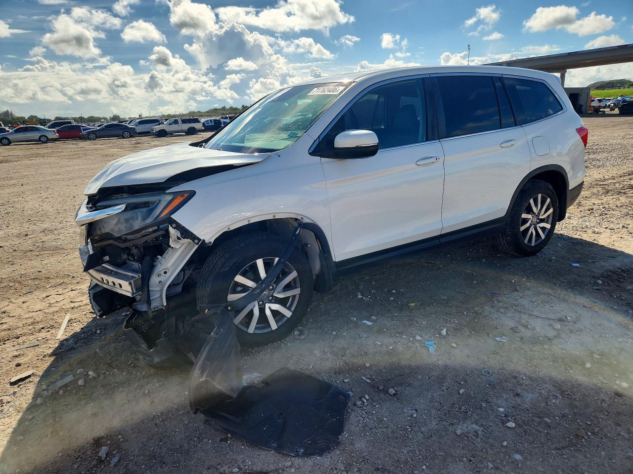2021 HONDA PILOT EXL | 5FNYF5H5XMB012145 | UPCARS