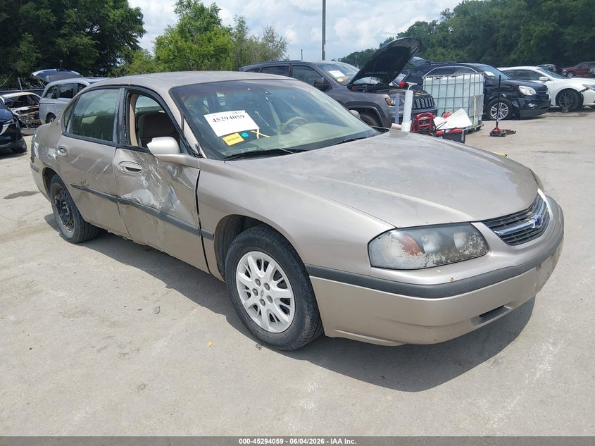 2002 CHEVROLET IMPALA | 2G1WF55E129173411 | UPCARS