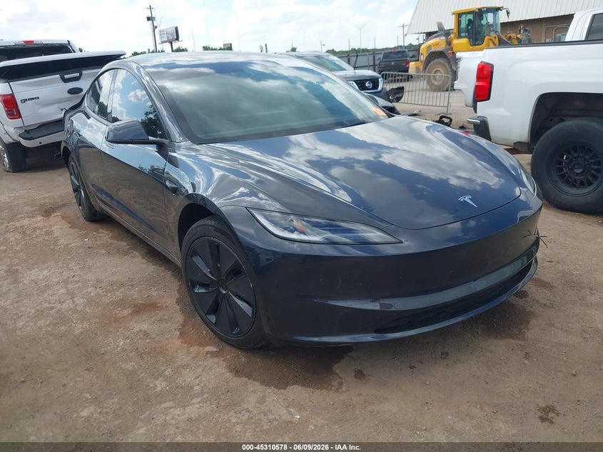 2025 TESLA MODEL 3 LONG RANGE REAR-WHEEL DRIVE/STANDARD REAR-WHEEL DRIVE | 5YJ3E1EA6SF039461 | UPCARS