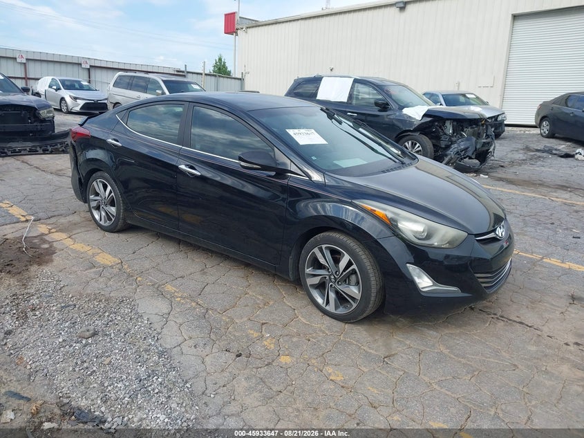 2014 HYUNDAI ELANTRA LIMITED | KMHDH4AE3EU046218 | UPCARS
