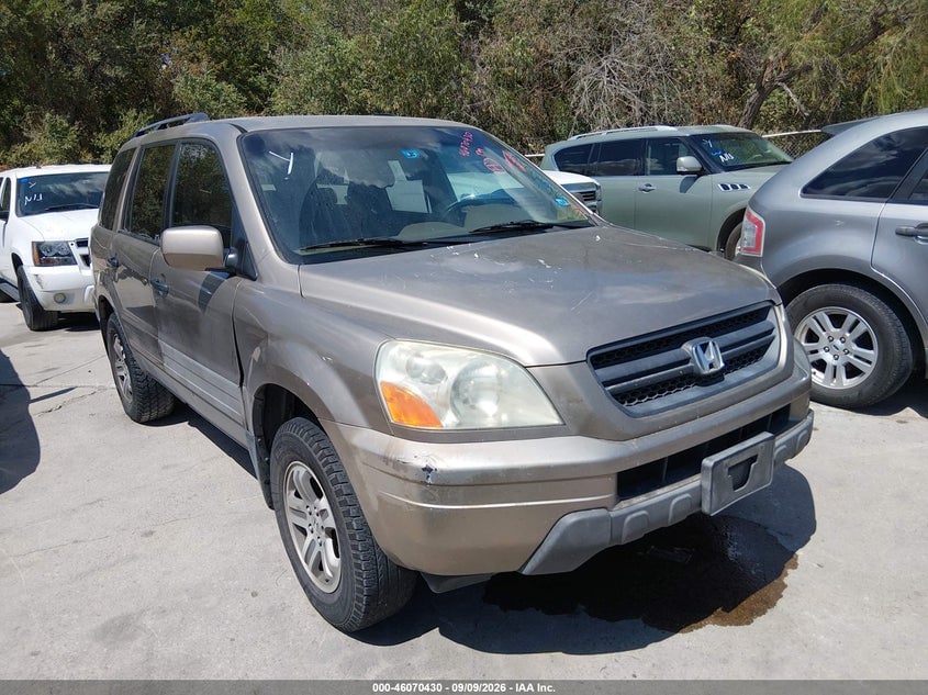 2003 HONDA PILOT EX-L | 2HKYF18513H621097 | UPCARS