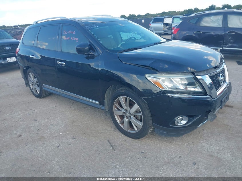 2016 NISSAN PATHFINDER PLATINUM | 5N1AR2MN1GC649919 | UPCARS