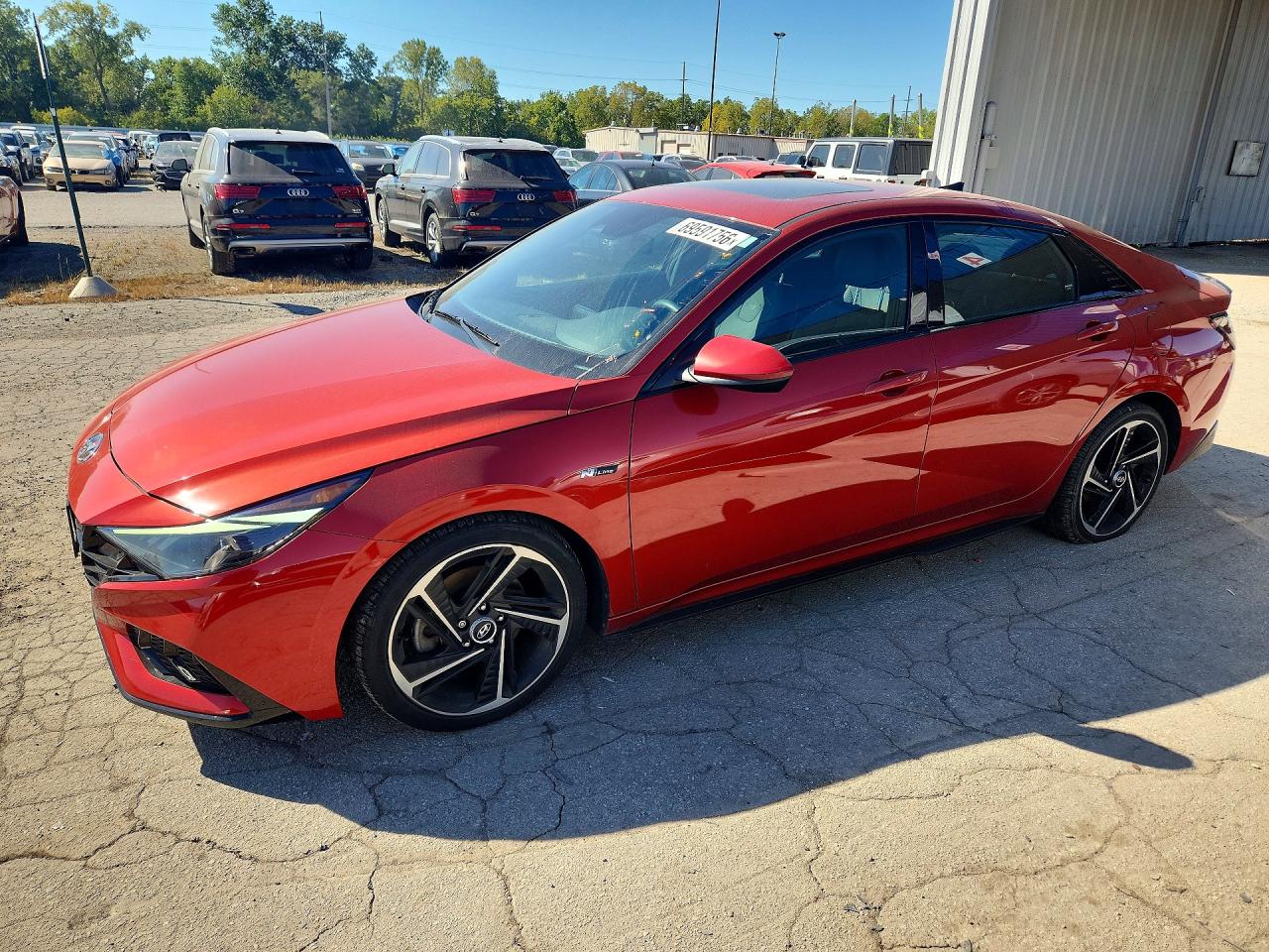 2022 HYUNDAI ELANTRA N LINE | KMHLR4AF1NU277572 | UPCARS