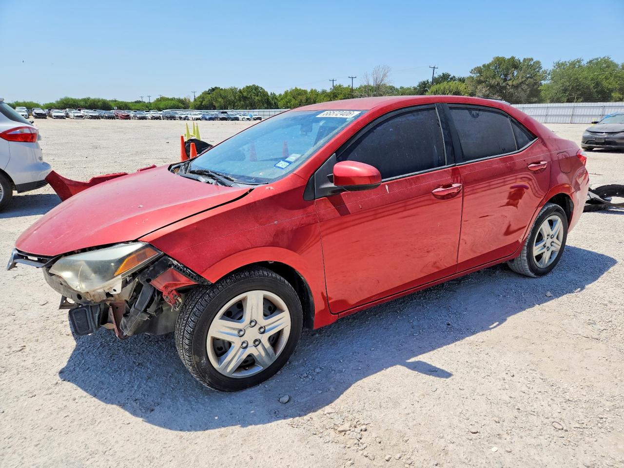2015 TOYOTA COROLLA LE | 5YFBURHE1FP342587 | UPCARS