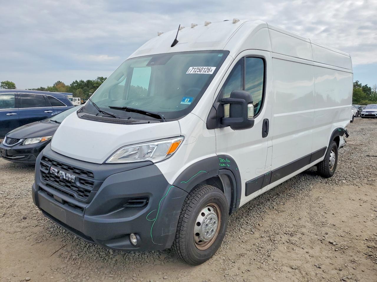 2023 RAM PROMASTER DELIVERY VAN | 3C6MRVJG3PE516801 | UPCARS