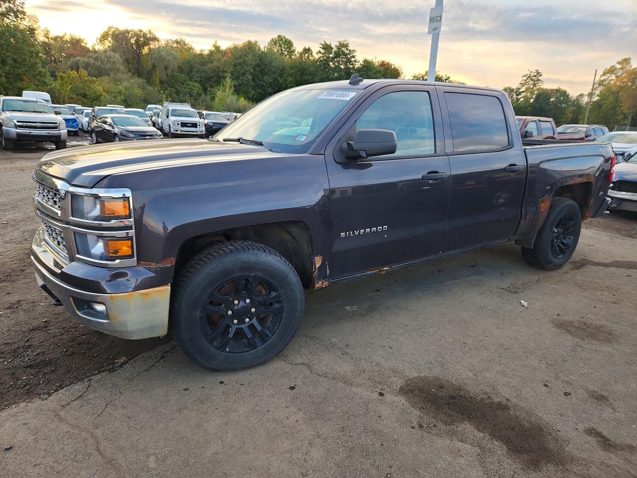 2014 CHEVROLET SILVERADO K1500 LT | 3GCUKREC3EG256154 | UPCARS