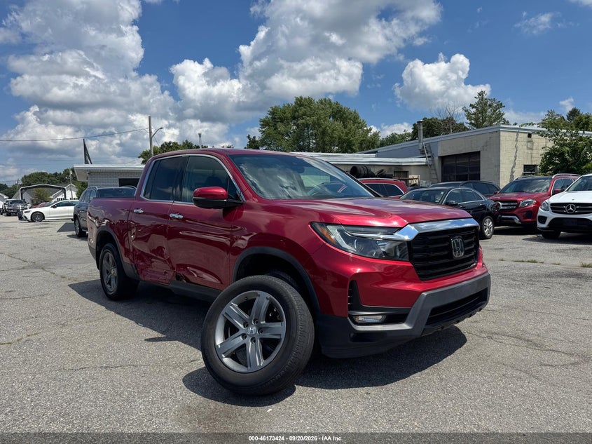 2022 HONDA RIDGELINE RTL-E | 5FPYK3F72NB028708 | UPCARS