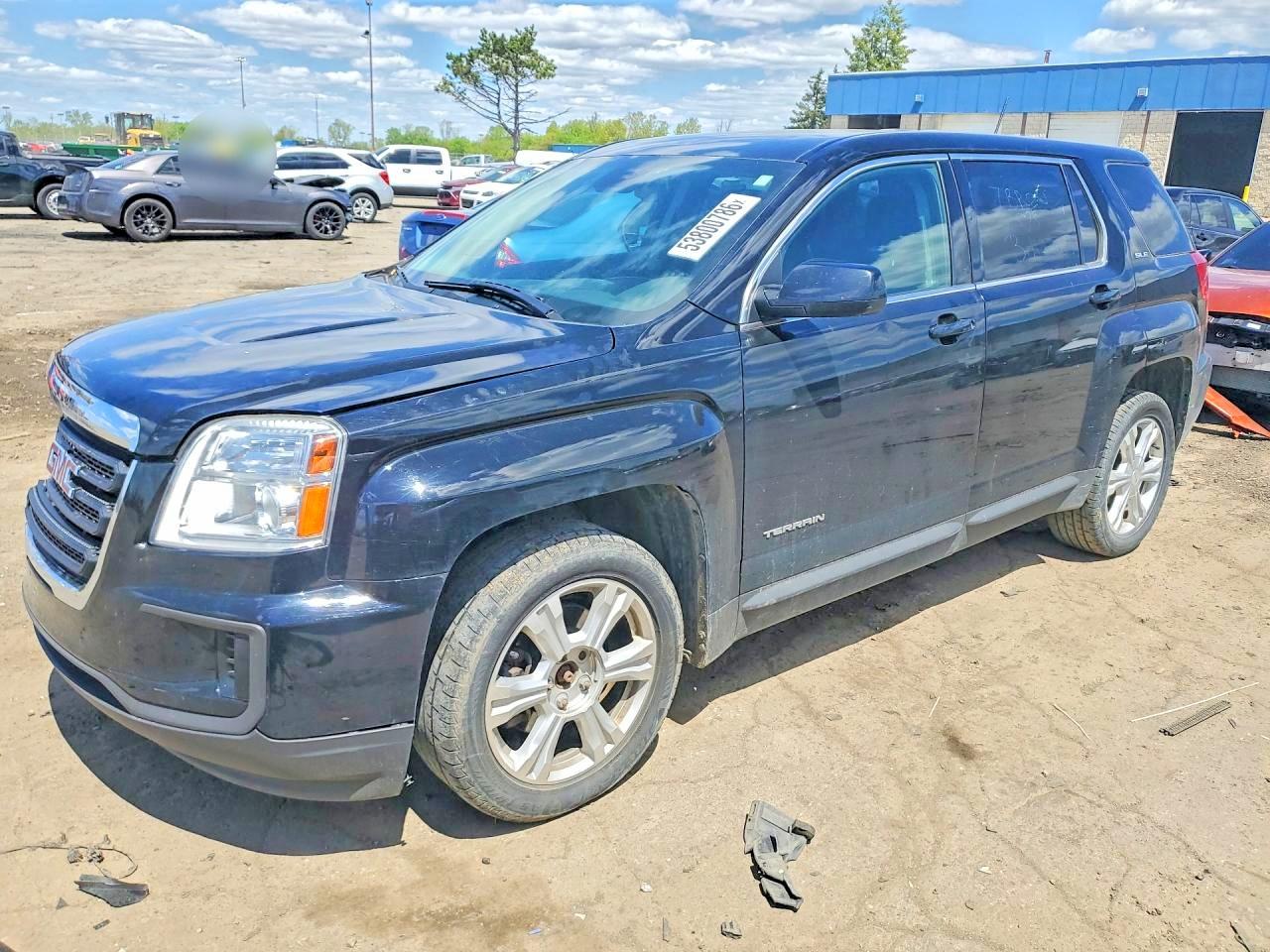 2017 GMC TERRAIN SLE | 2GKALMEK0H6293161 | UPCARS