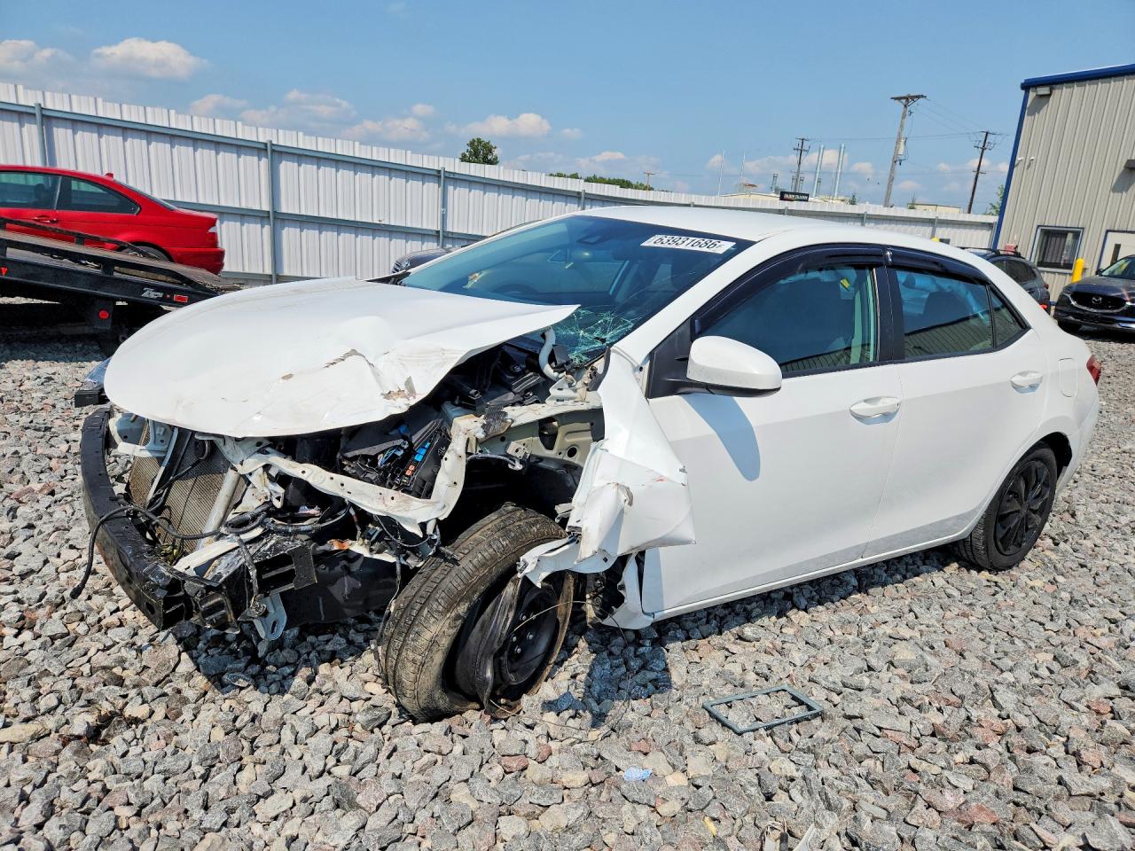 2017 TOYOTA COROLLA LE | 2T1BURHE8HC833838 | UPCARS