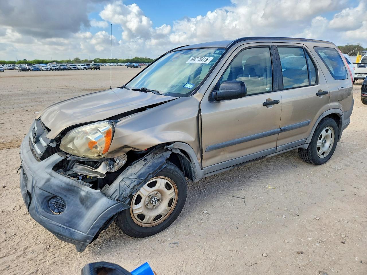 2005 HONDA CRV LX | JHLRD68545C021134 | UPCARS