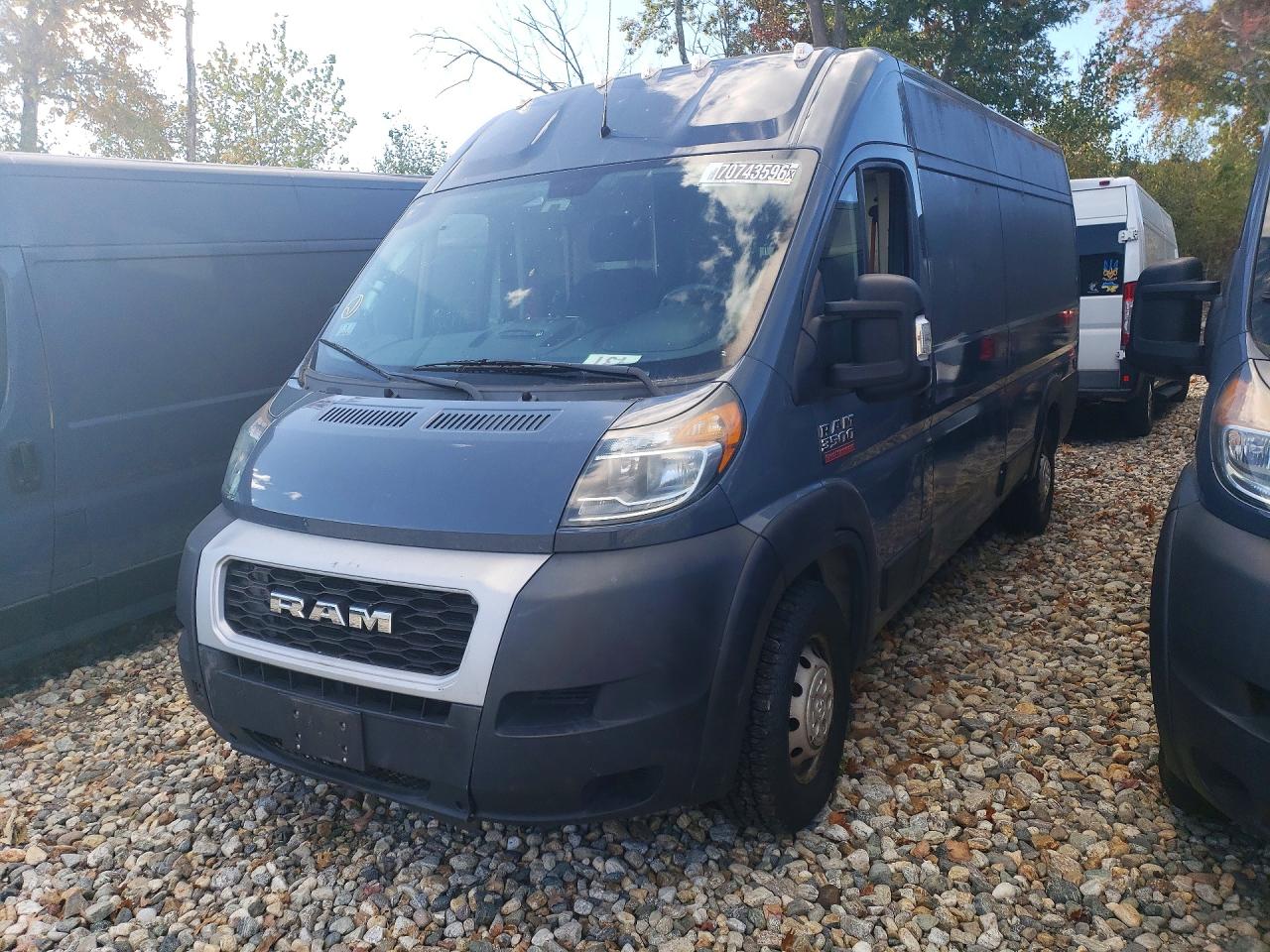 2020 RAM PROMASTER DELIVERY VAN | 3C6URVJG8LE140669 | UPCARS