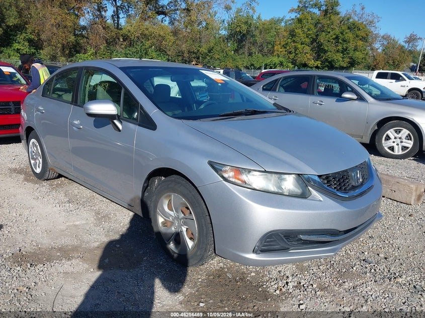 2014 HONDA CIVIC LX | 2HGFB2F54EH517146 | UPCARS