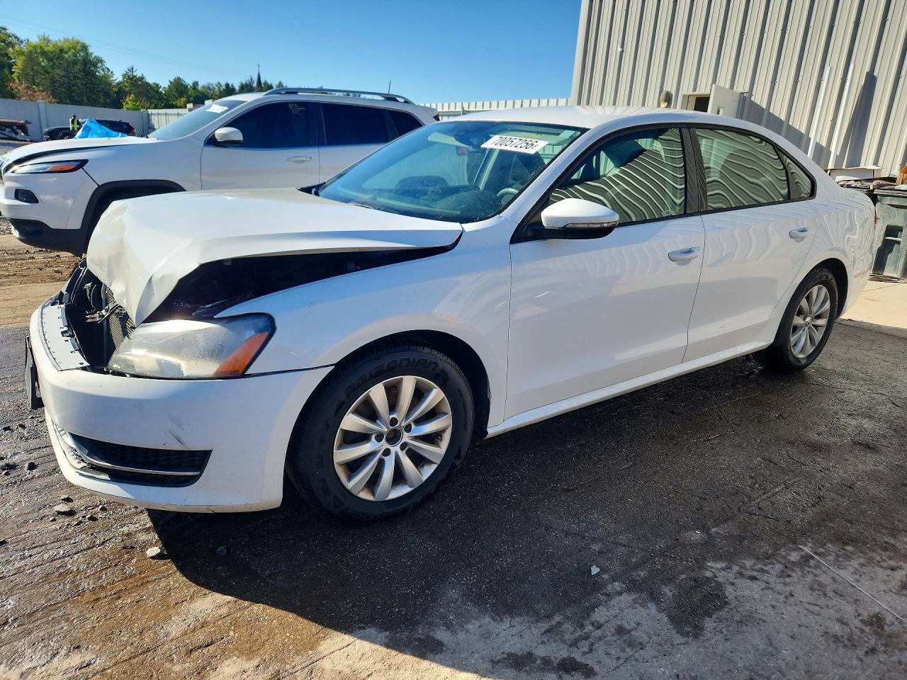 2012 VOLKSWAGEN PASSAT S | 1VWAH7A35CC066445 | UPCARS