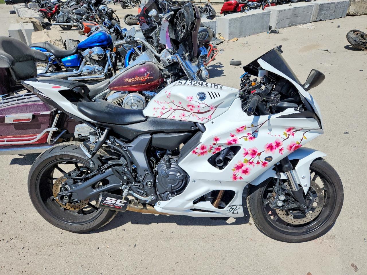 2025 YAMAHA YZFR7 | JYARM38E3SA017008 | UPCARS