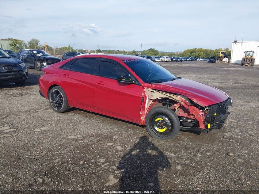 2023 HYUNDAI ELANTRA N LINE | KMHLR4AF6PU408384 | UPCARS