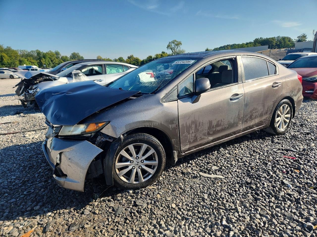 2012 HONDA CIVIC EX | 19XFB2F86CE092109 | UPCARS