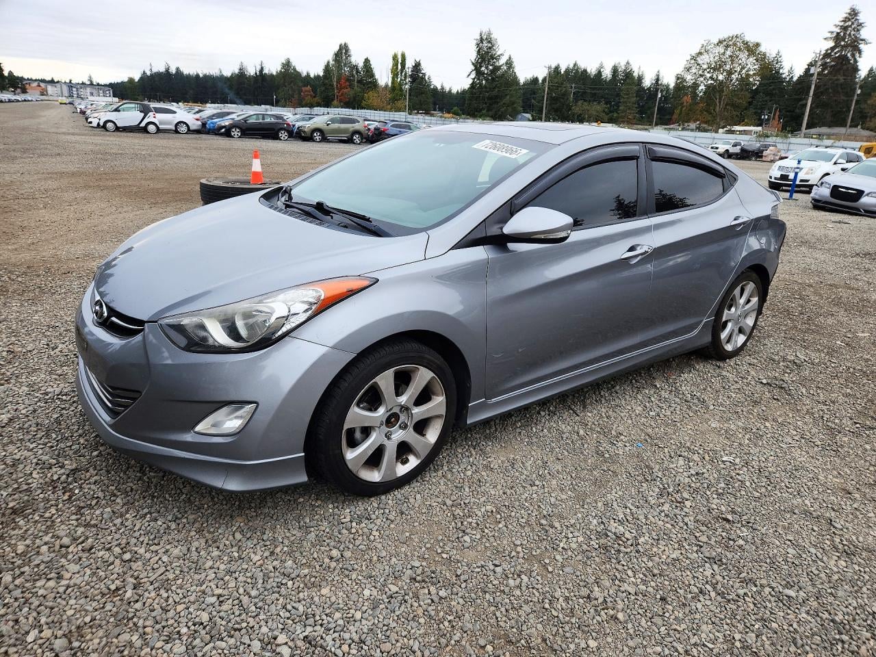 2013 HYUNDAI ELANTRA LIMITED | KMHDH4AE1DU918040 | UPCARS