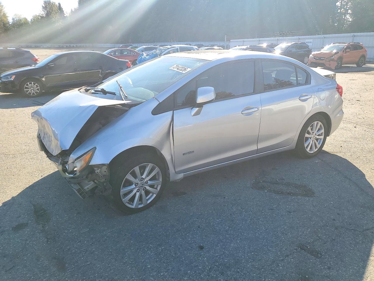 2012 HONDA CIVIC EX | 19XFB2F83CE098059 | UPCARS