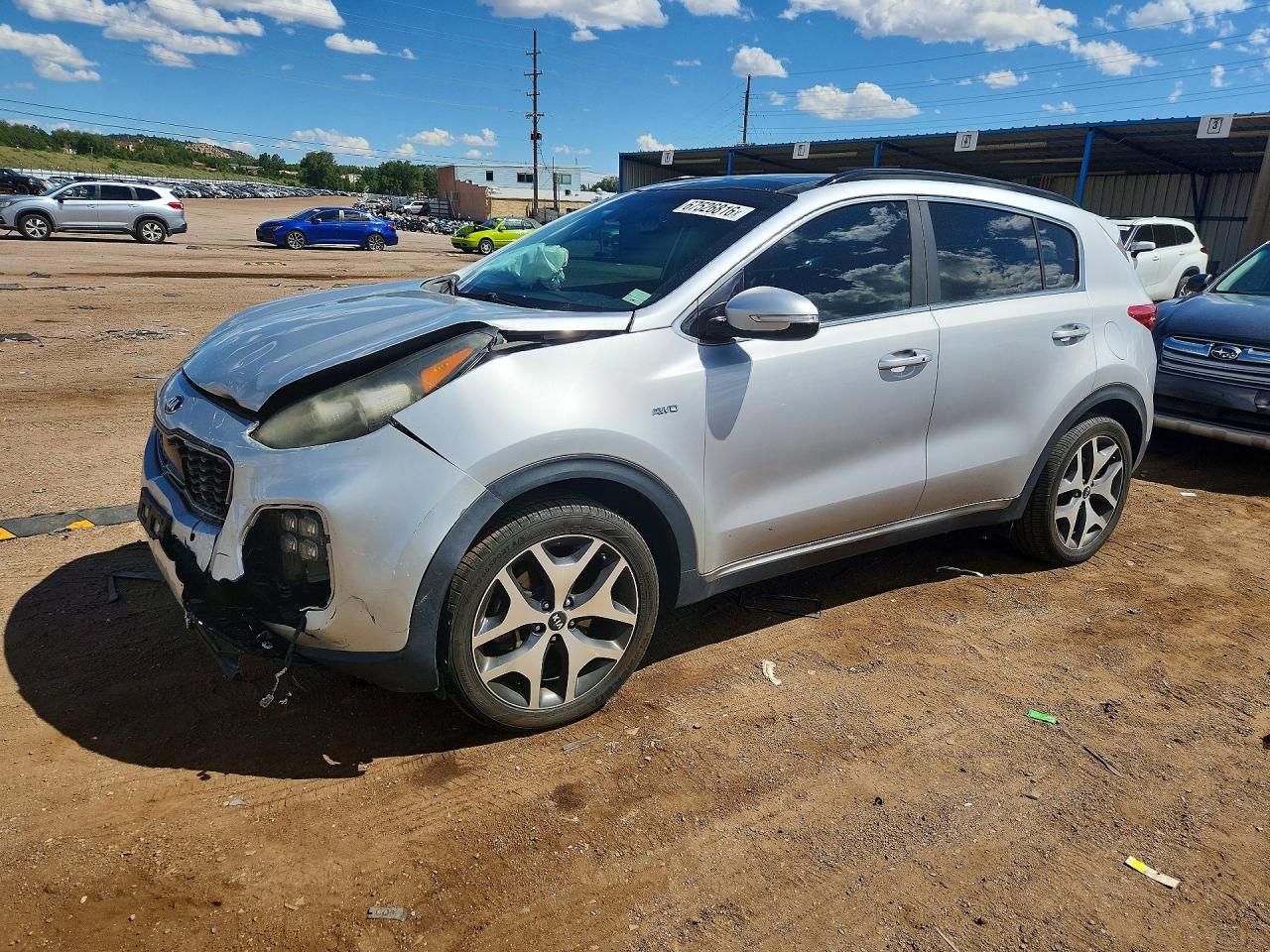 2018 KIA SPORTAGE SX | KNDPRCA6XJ7366775 | UPCARS