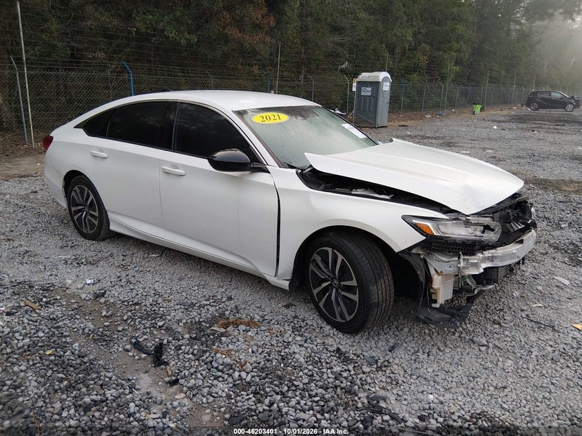 2021 HONDA ACCORD SPORT | 1HGCV1F3XMA013801 | UPCARS