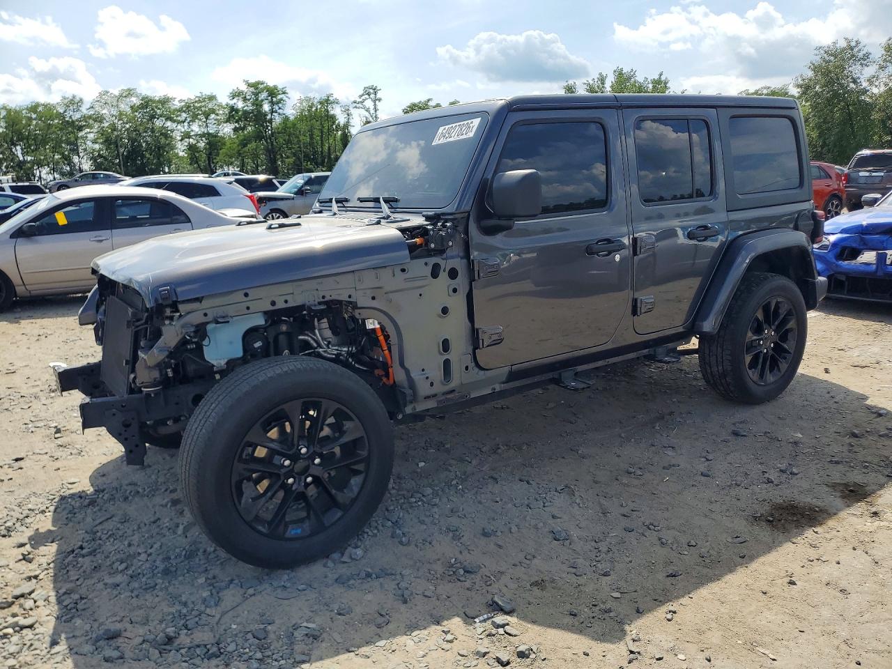 2022 JEEP WRANGLER SAHARA 4XE | 1C4JJXP68NW279786 | UPCARS