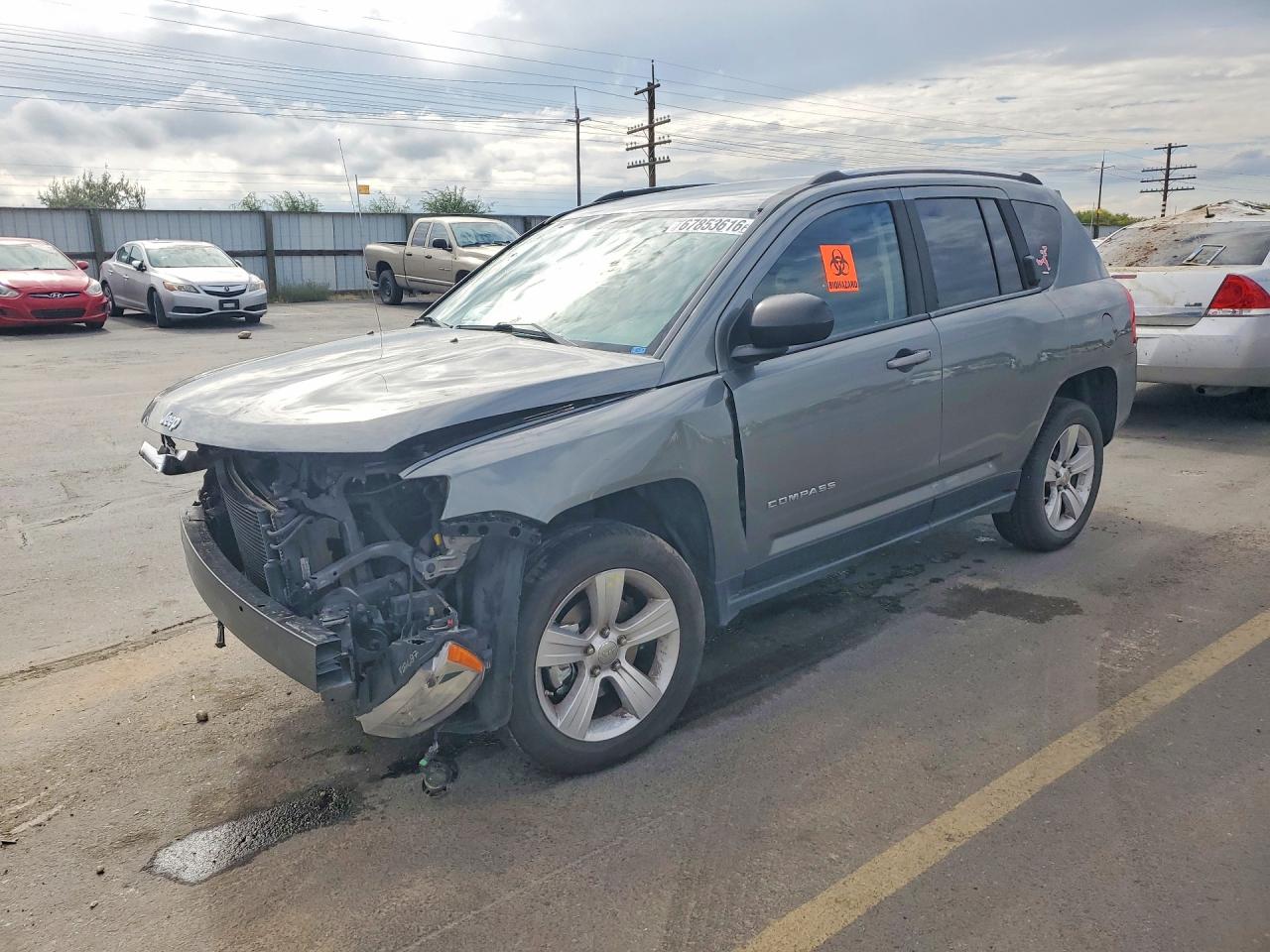 2012 JEEP COMPAS SPORT | 1C4NJDBB1CD576153 | UPCARS
