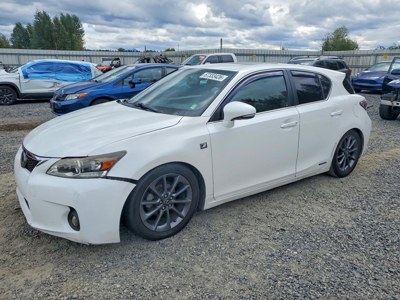 2012 LEXUS CT 200 | JTHKD5BH6C2086158 | UPCARS