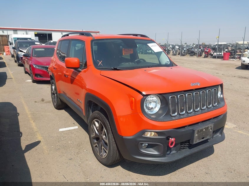 2015 JEEP RENEGADE LATITUDE | ZACCJBBT2FPB29678 | UPCARS