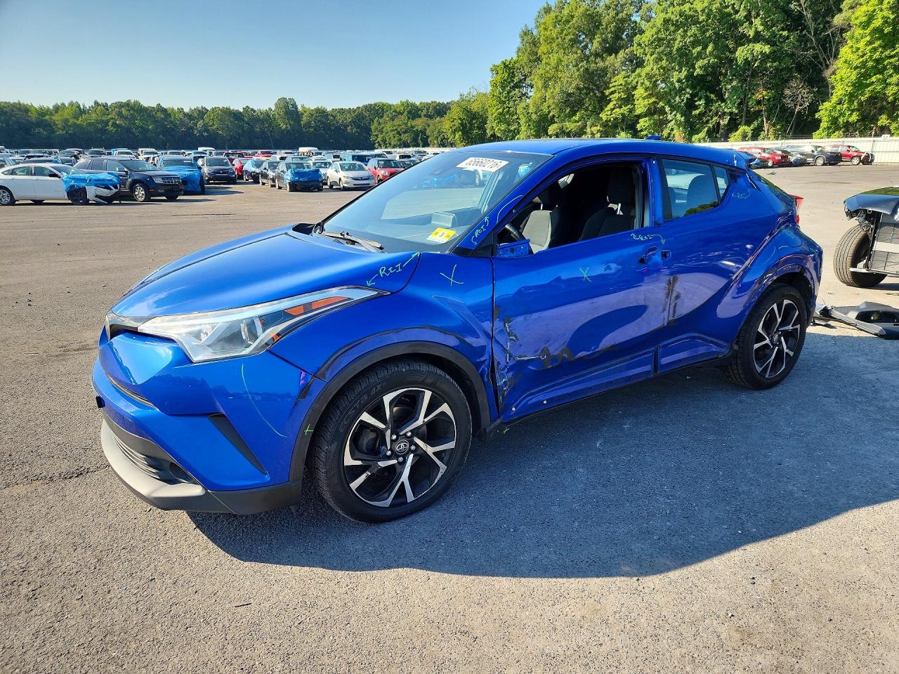 2019 TOYOTA C-HR XLE | NMTKHMBX7KR078261 | UPCARS