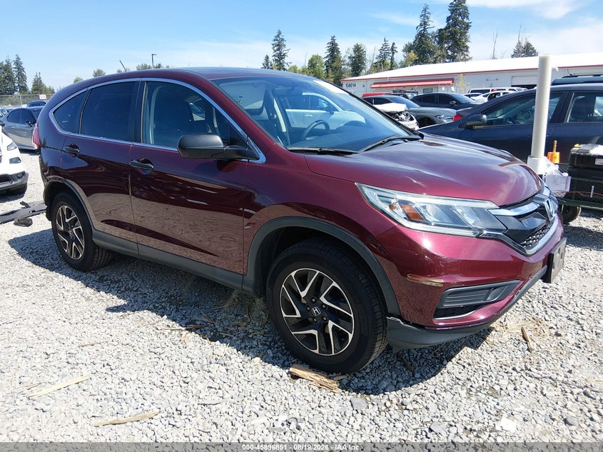 2016 HONDA CR-V SE | 2HKRM4H48GH607013 | UPCARS