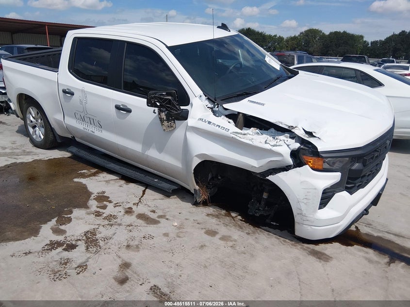 2025 CHEVROLET SILVERADO 1500 2WD  SHORT BED CUSTOM | 1GCPABEK8SZ249081 | UPCARS
