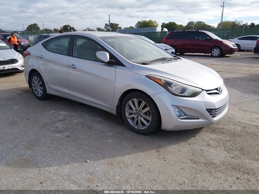 2015 HYUNDAI ELANTRA SE | 5NPDH4AE7FH596845 | UPCARS