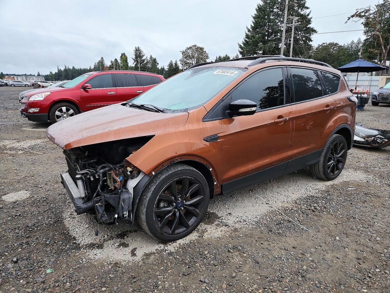 2017 FORD ESCAPE TITANIUM | 1FMCU9J90HUC38837 | UPCARS