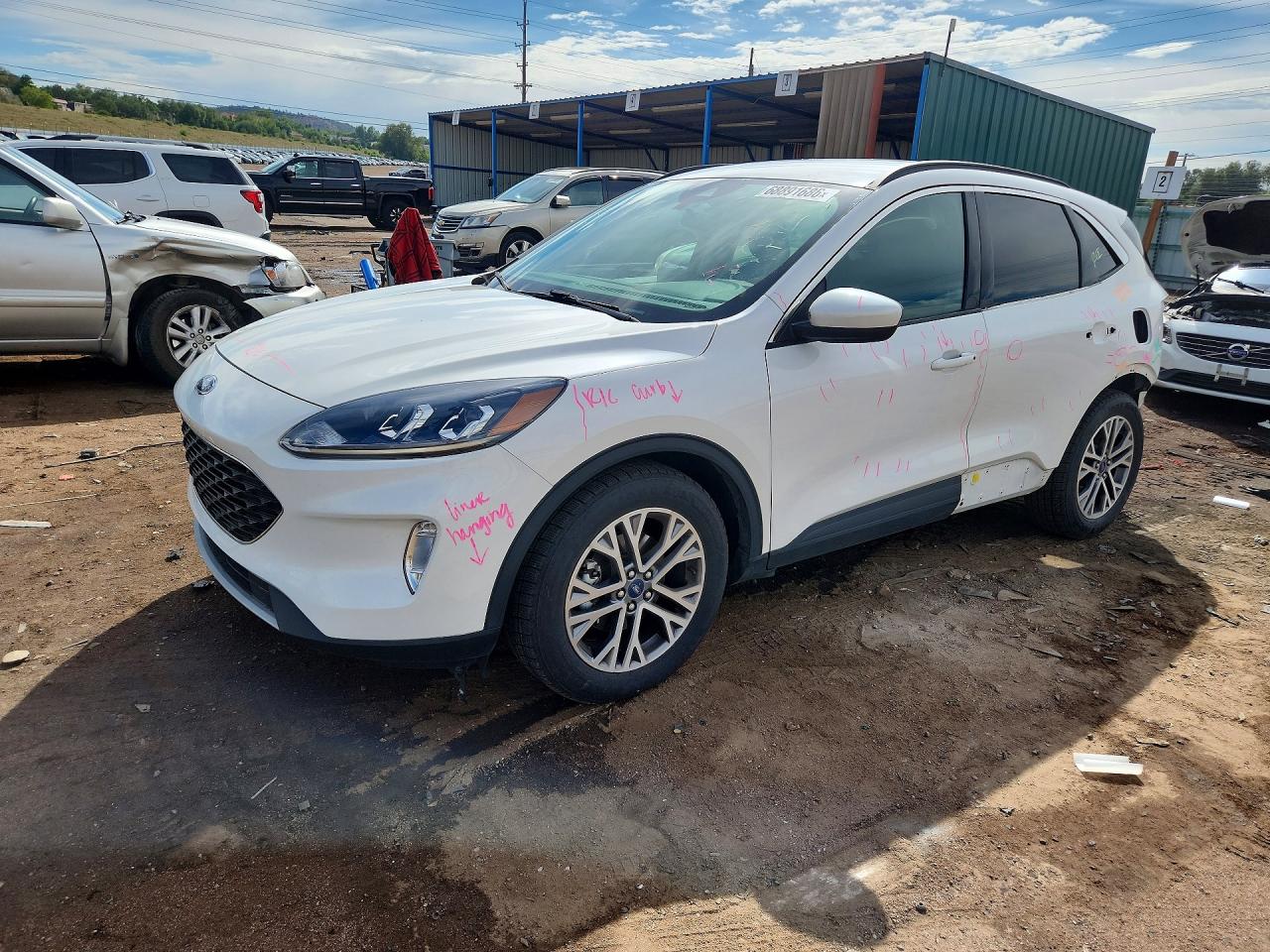 2021 FORD ESCAPE SEL | 1FMCU0H69MUB20660 | UPCARS