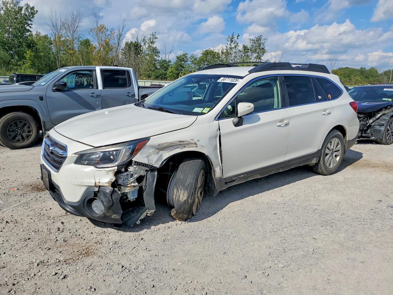 2019 SUBARU OUTBACK 2.5I PREMIUM | 4S4BSAFC5K3330188 | UPCARS