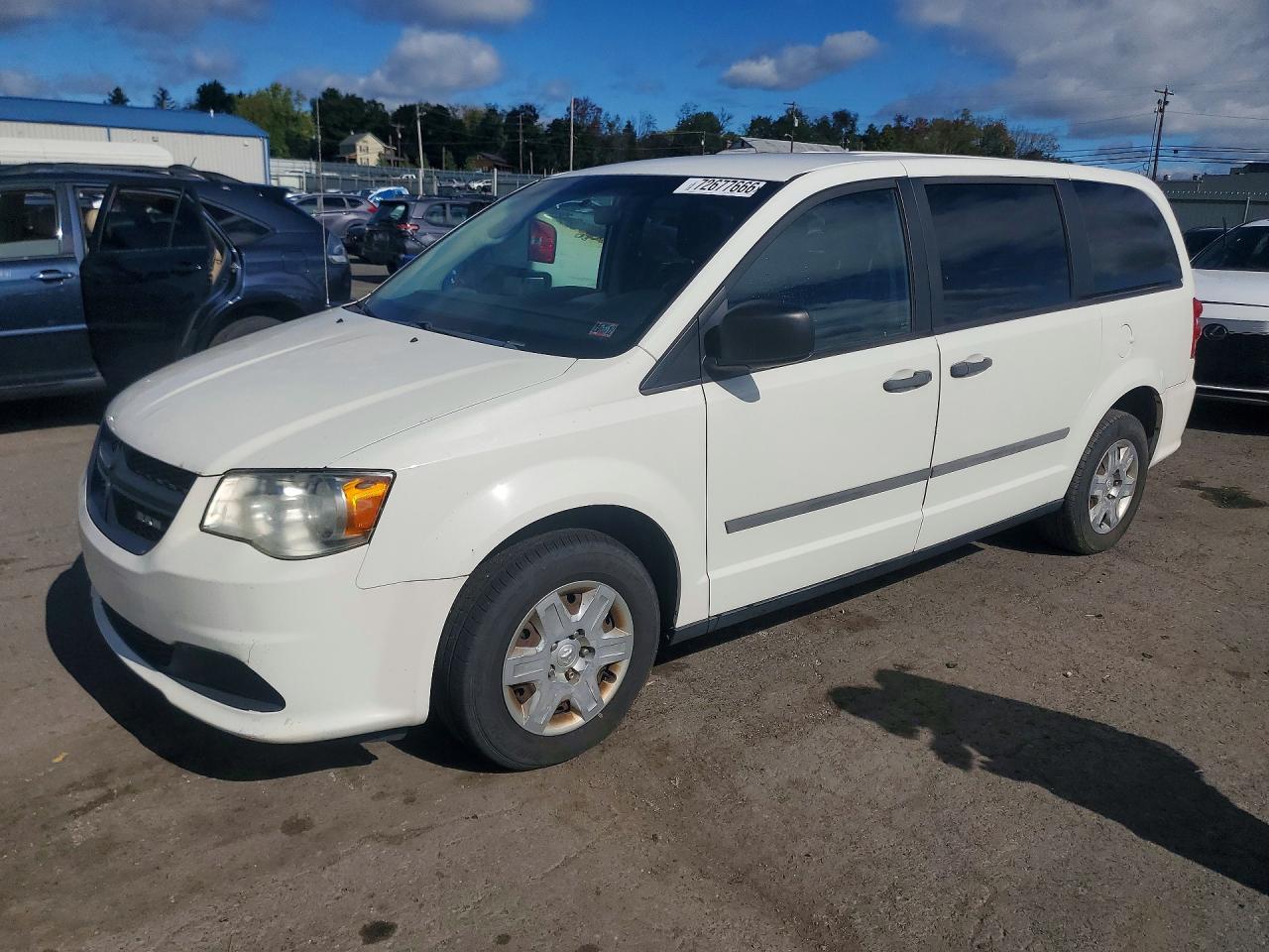 2012 DODGE RAM VAN | 2C4RDGAG4CR206741 | UPCARS
