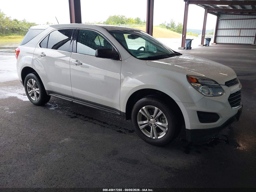 2017 CHEVROLET EQUINOX LS | 2GNALBEK9H1587985 | UPCARS