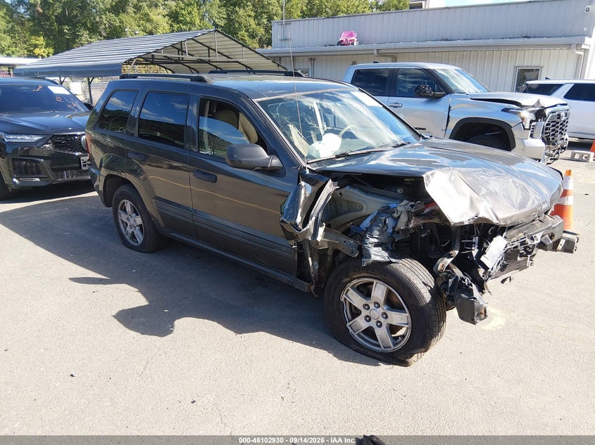 2005 JEEP GRAND CHEROKEE LAREDO | 1J4GR48K95C626356 | UPCARS