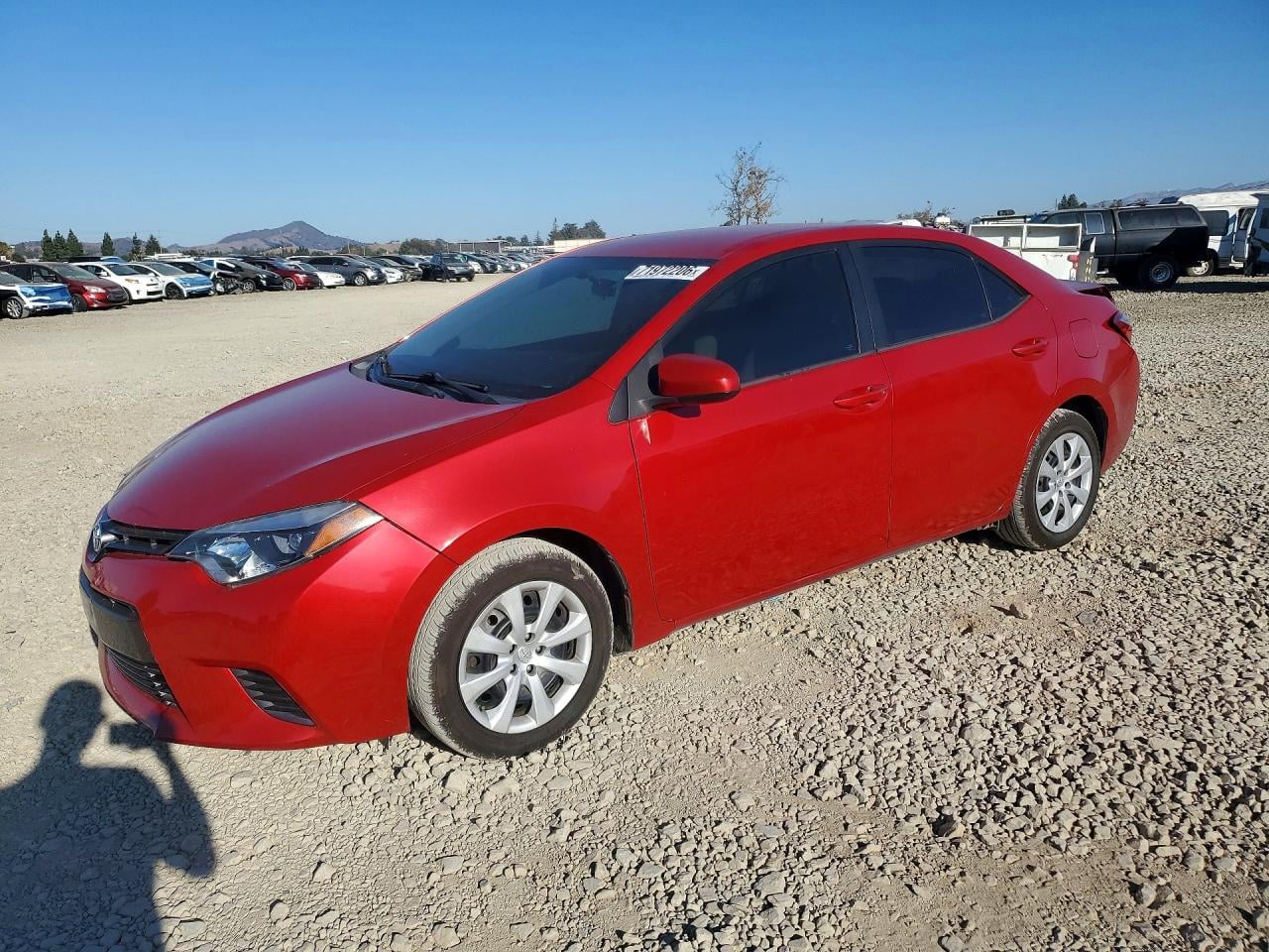 2016 TOYOTA COROLLA LE | 5YFBURHE7GP392539 | UPCARS